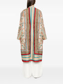 Pierre Louis Mascia Printed Silk Kimono