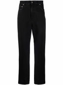 Jeans de algodón de mezclilla de mezclilla dorada