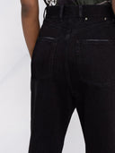 Jeans de algodón de mezclilla de mezclilla dorada