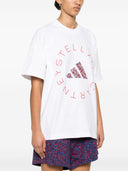 Adidas By Stella Mc Cartney Logo Cotton T Shirt
