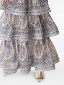 Zimmermann Printed Long Skirt
