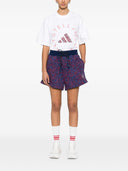 Adidas By Stella Mc Cartney Logo Cotton Shorts