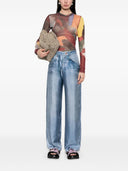 Pierre Louis Mascia Silk Trousers