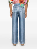 Pierre Louis Mascia Silk Trousers
