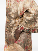 Pierre Louis Mascia Wiil And Silk Printed Kimono
