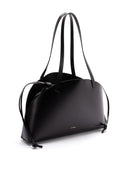 Jil Sander Curve Bolso de hombro de cuero medio