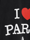 Balenciaga I Love Paris Cropped T Shirt