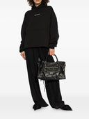 Balenciaga Logo Cotton Hoodie