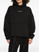 Balenciaga Logo Cotton Hoodie