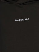 Balenciaga Logo Cotton Hoodie
