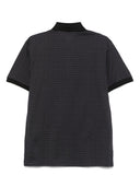 Emporio Armani Allover Logo Baumwollpolohemd
