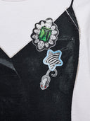 Maglietta di cotone stampata di Marc Jacobs