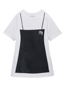 Maglietta di cotone stampata di Marc Jacobs