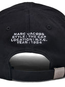 Marc Jacobs Logo Cotton Baseball Cap