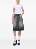 Marc Jacobs Denim Midi Skirt