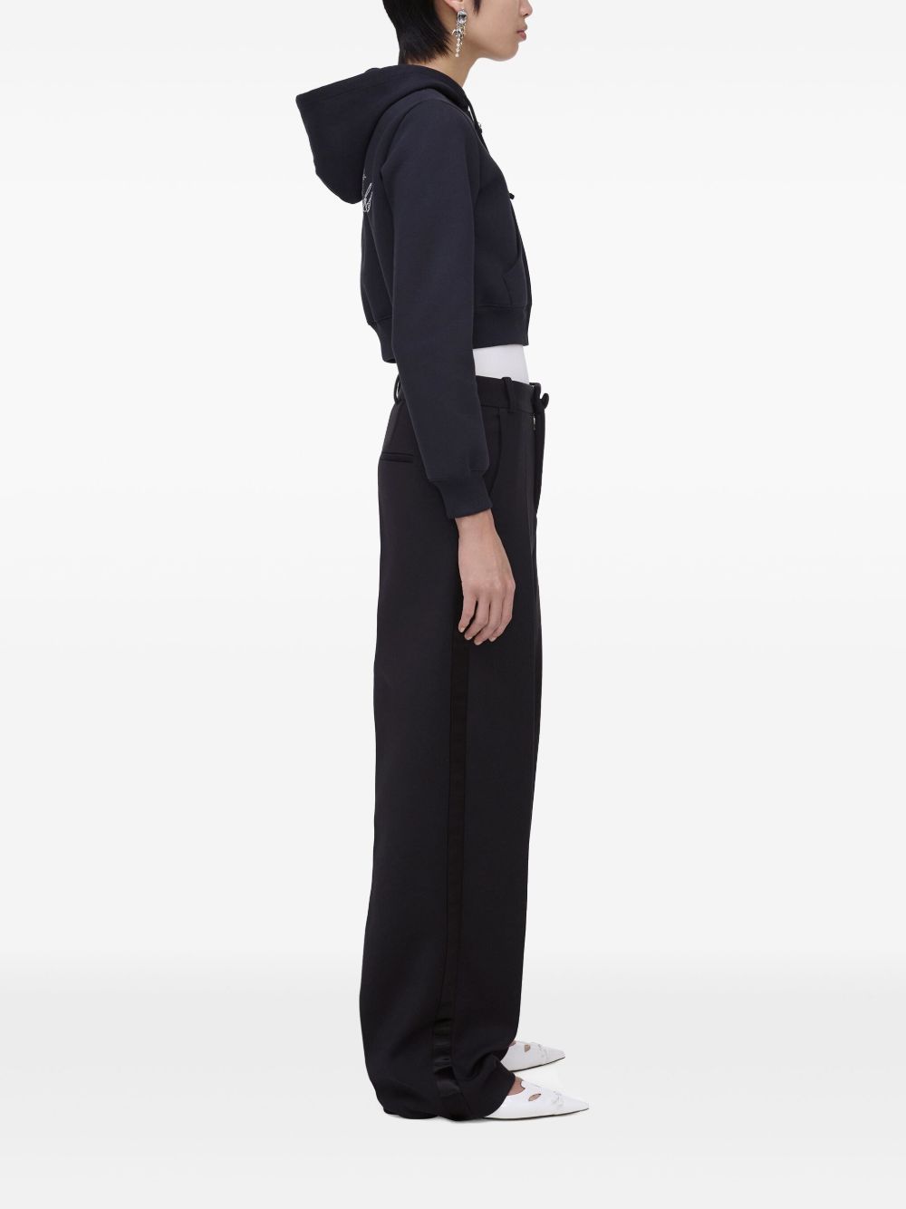 MARC JACOBS マークジェイコブス レース コットンジャケット 黒 8 美品 