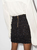 Balmain Tweed迷你裙