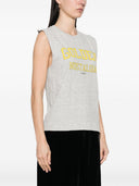 Logotipo de Golden Goose Cotton Tank Toque