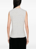 Logotipo de Golden Goose Cotton Tank Toque