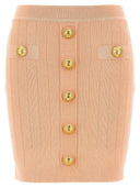 Balmain Knitted Mini Skirt