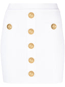 Mini falda de punto Balmain