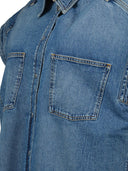 Iro Elycia Denim Cotton Overshirt