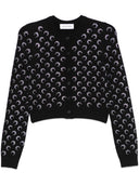 Marine Serre Moon Strass Cardigan