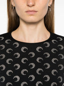 Marine Serre Moon Strass Crewneck Top