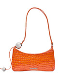Jacquemus Le Bisou Perle Leather Shoulder Bag