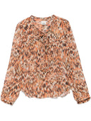 Isabel Marant Ametissa Printed Cotton Top