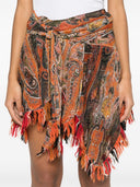 Isabel Marant Dova Printed Cotton Skirt