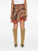 Isabel Marant Dova Printed Cotton Skirt