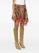 Isabel Marant Dova Printed Cotton Skirt