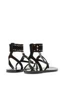 Sandali in pelle in pelle scamosciata Edil Isabel Marant