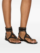 Sandali in pelle in pelle scamosciata Edil Isabel Marant