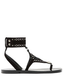 Sandali in pelle in pelle scamosciata Edil Isabel Marant