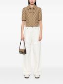 Gucci Gg Supreme Cropped Jacket