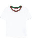 Gucci Web细节棉T恤