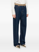 Gucci gg Detail Freund Denim Jeans