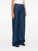 Gucci Wide Leg Denim Jeans