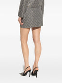 Gucci Gg Tweed Mini Skirt