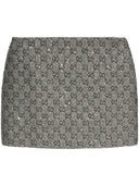 Gucci Gg Tweed Mini Skirt