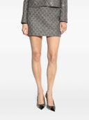 Gucci Gg Tweed Mini Skirt