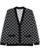 Gucci Gg Supreme Wool Cardigan
