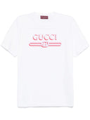 Gucci Logo Cotton T Shirt