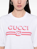 Gucci Logo Cotton T Shirt