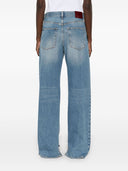 Dżinsowe dżinsy z chłopaka Gucci