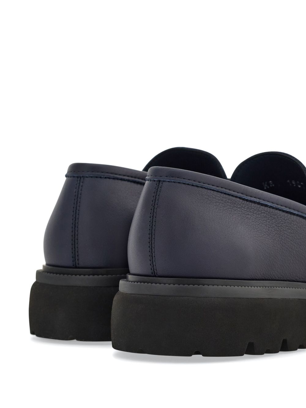 Ferragamo Gancini lederen loafers