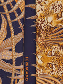 Ferragamo Printed Silk Foulard