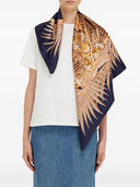 Ferragamo Printed Silk Foulard